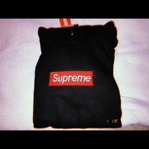Black Supreme Hoodie